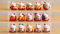 Mini Maneki Neko Lucky Cat Collection Set